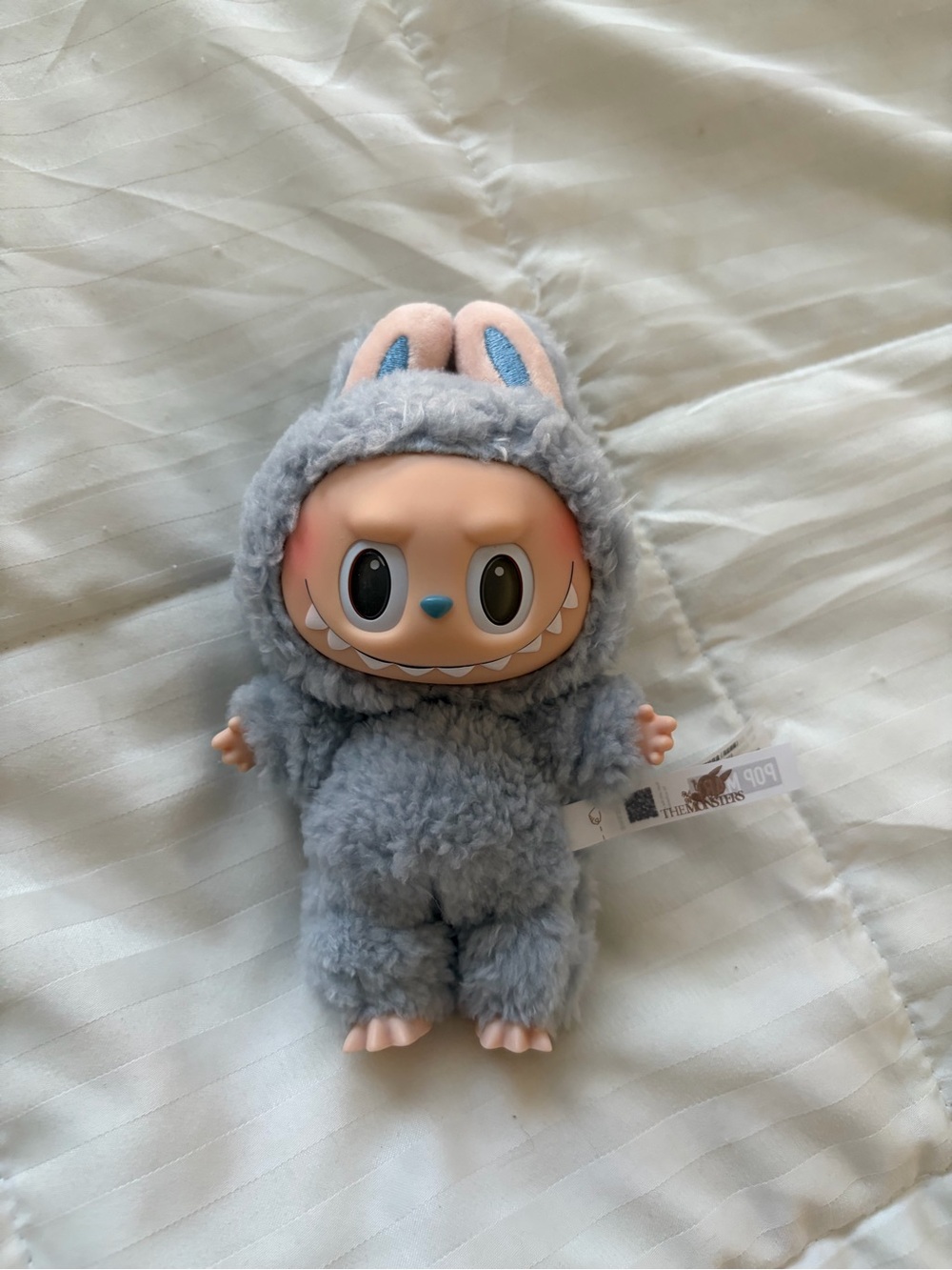 POP MART The Monsters Labubu Sea Salt Coconut Vinyl Plush Pendant